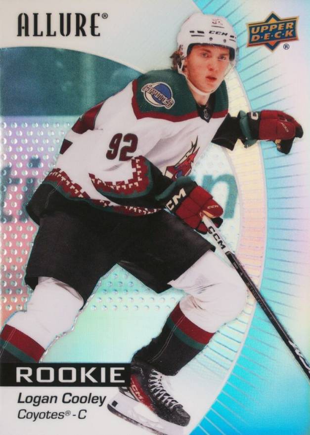 2023 Upper Deck Allure Logan Cooley #106 Hockey Card