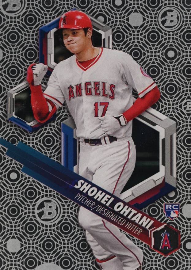 2018 Bowman High Tek Shohei Ohtani #SO Baseball Card