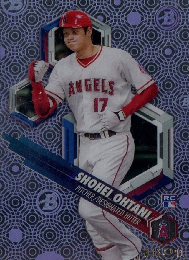 2018 Bowman High Tek Shohei Ohtani #SO Baseball Card