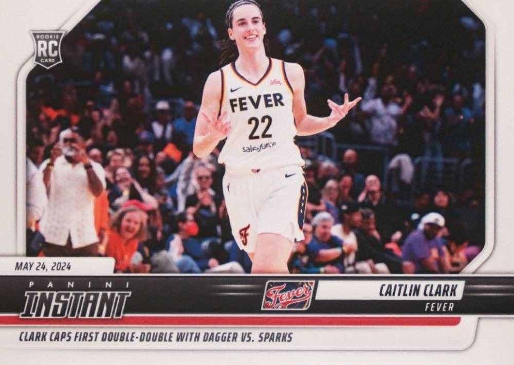 2024 Panini Instant WNBA Caitlin Clark #28 Basketball Card