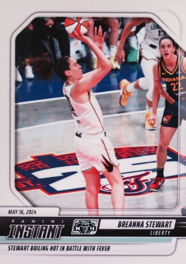 2024 Panini Instant WNBA Breanna Stewart #18 Basketball Card