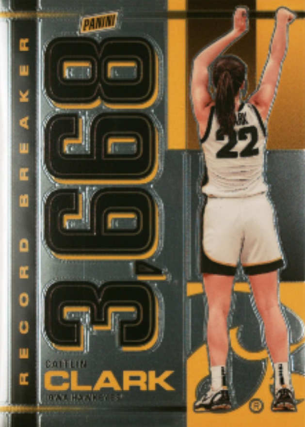 2024 Panini Caitlin Clark Collection Record Breaker Caitlin Clark #RBCC Basketball Card