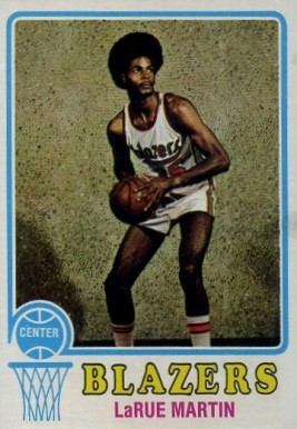 1973 Topps Larue Martin #89 Basketball Card