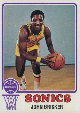 1973 Topps John Brisker #7 Basketball Card