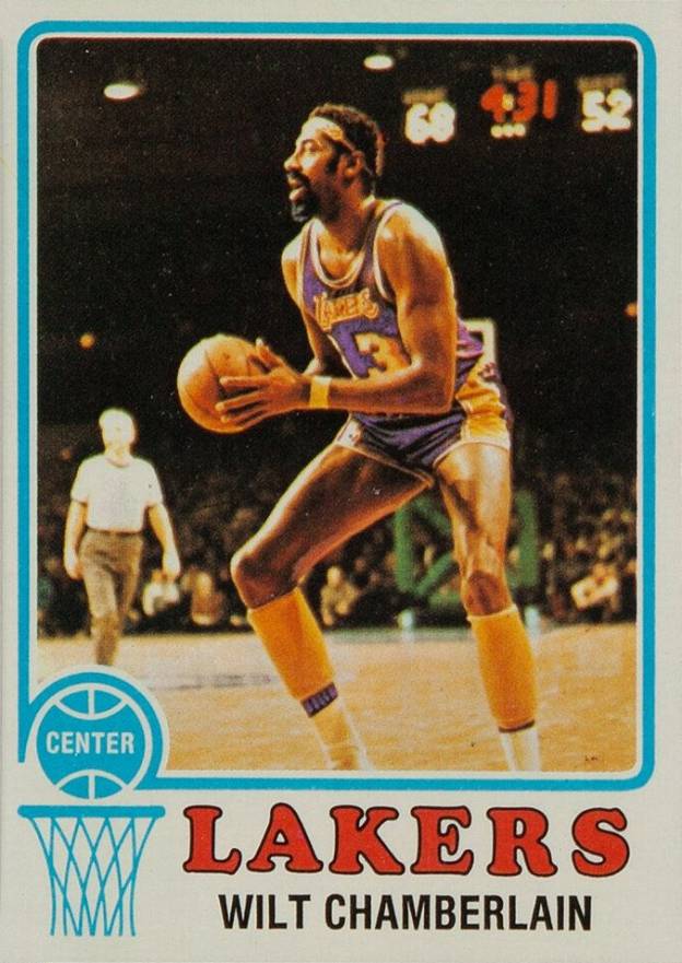 1973 Topps Wilt Chamberlain #80 Basketball Card