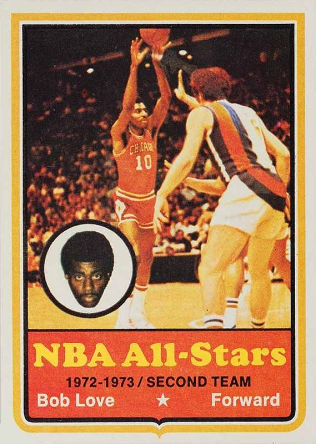 1973 Topps Bob Love #60 Basketball Card