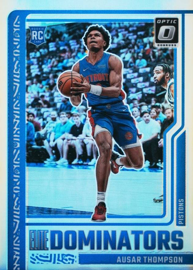 2023 Panini Donruss Optic Elite Dominators Ausar Thompson #5 Basketball Card