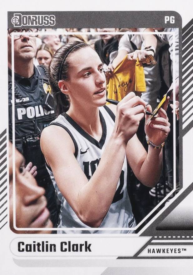 2024 Panini Caitlin Clark Collection Donruss Caitlin Clark #7 Basketball Card