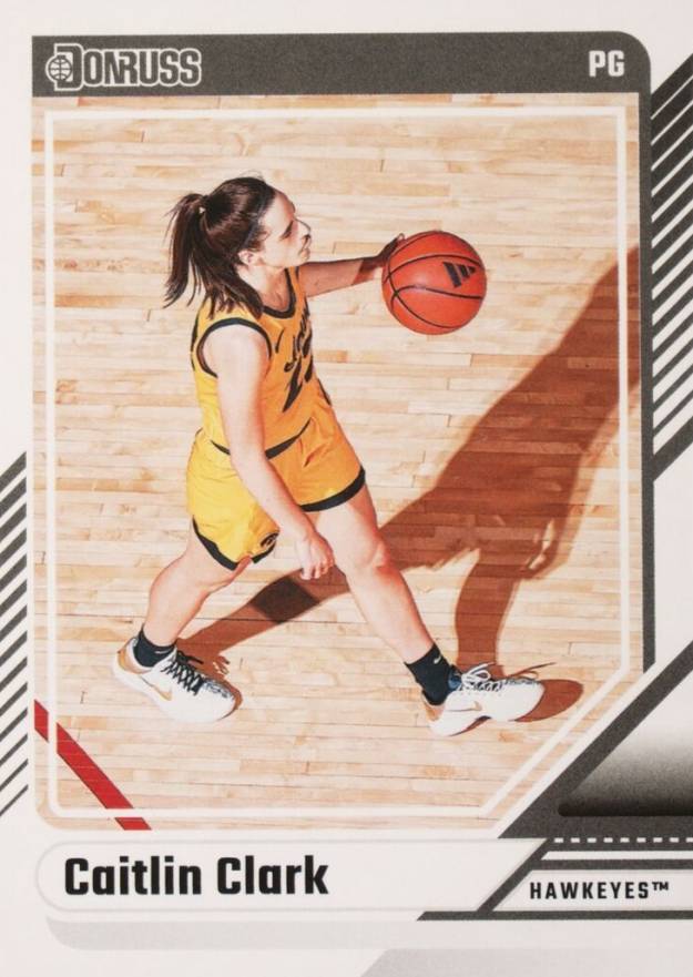 2024 Panini Caitlin Clark Collection Donruss Caitlin Clark #12 Basketball Card