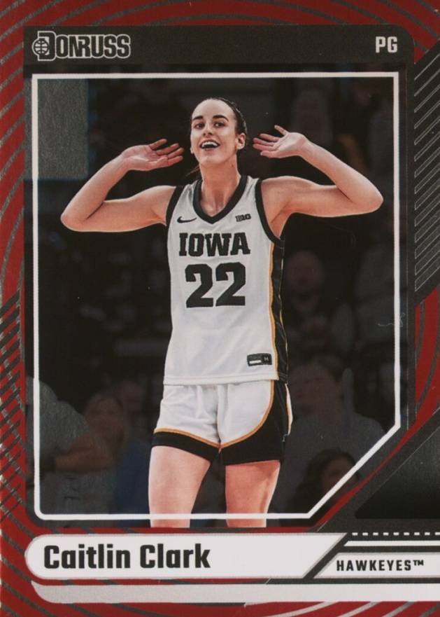 2024 Panini Caitlin Clark Collection Donruss Caitlin Clark #13 Basketball Card