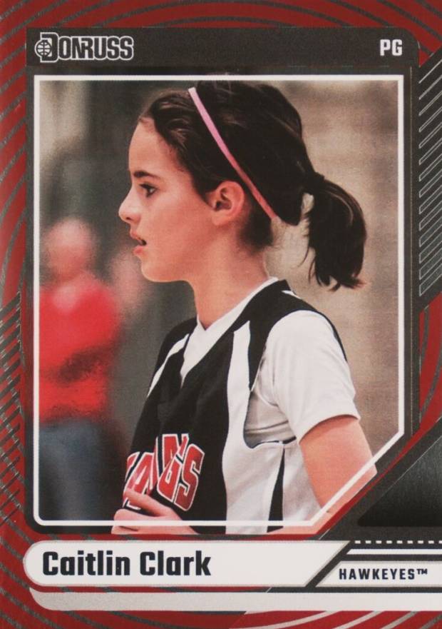 2024 Panini Caitlin Clark Collection Donruss Caitlin Clark #17 Basketball Card