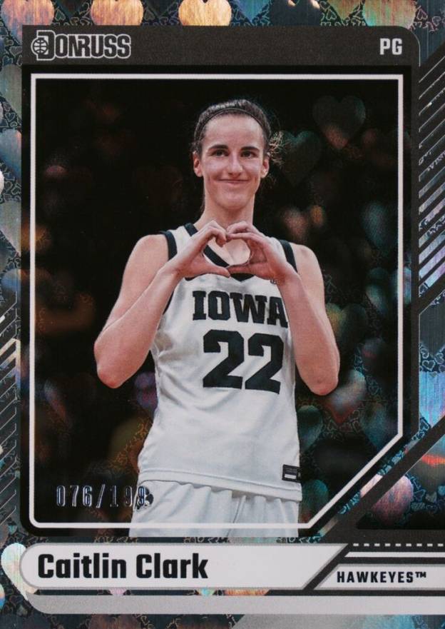 2024 Panini Caitlin Clark Collection Donruss Caitlin Clark #11 Basketball Card