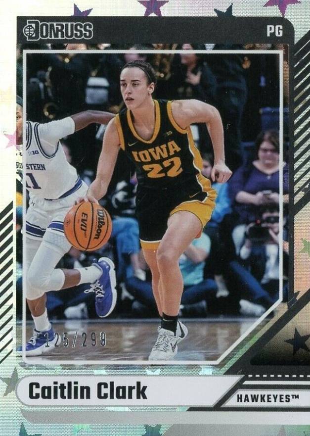 2024 Panini Caitlin Clark Collection Donruss Caitlin Clark #8 Basketball Card