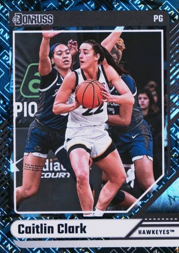 2024 Panini Caitlin Clark Collection Donruss Caitlin Clark #10 Basketball Card