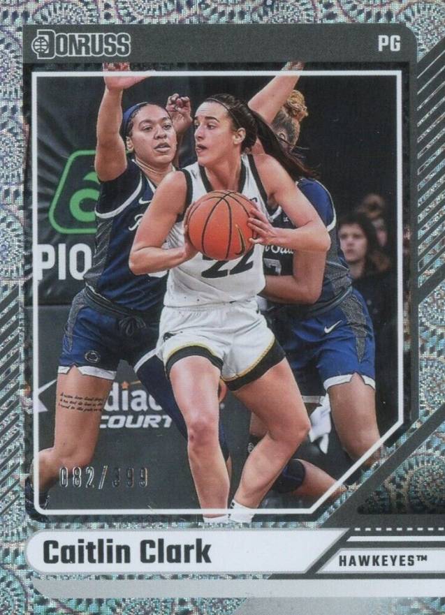 2024 Panini Caitlin Clark Collection Donruss Caitlin Clark #10 Basketball Card