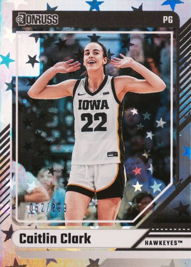 2024 Panini Caitlin Clark Collection Donruss Caitlin Clark #13 Basketball Card