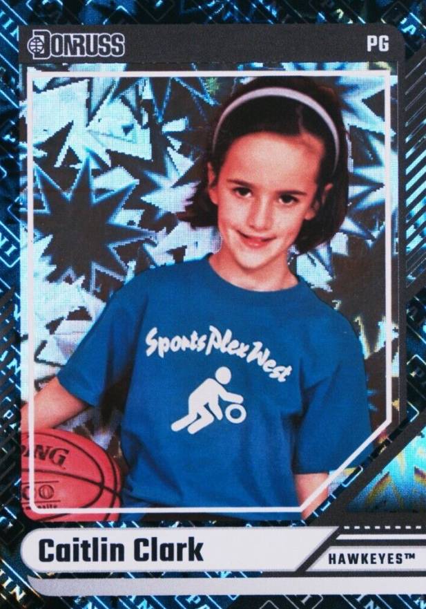 2024 Panini Caitlin Clark Collection Donruss Caitlin Clark #18 Basketball Card