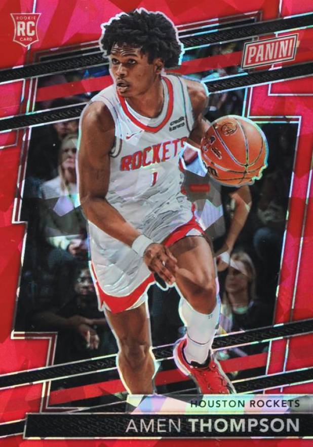 2024 Panini National Sports Collectors Convention VIP Gold Rookies Amen Thompson #RC7 Basketball Card