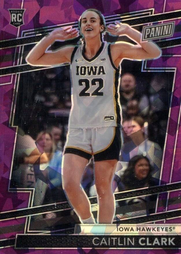 2024 Panini National Sports Collectors Convention VIP Gold Caitlin Clark #1 Basketball Card