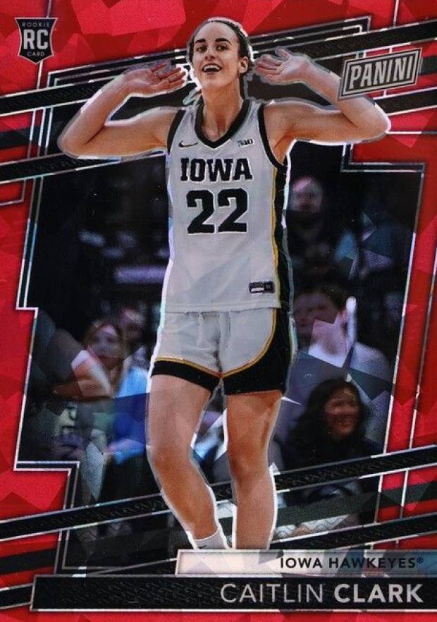 2024 Panini National Sports Collectors Convention VIP Gold Caitlin Clark #1 Basketball Card