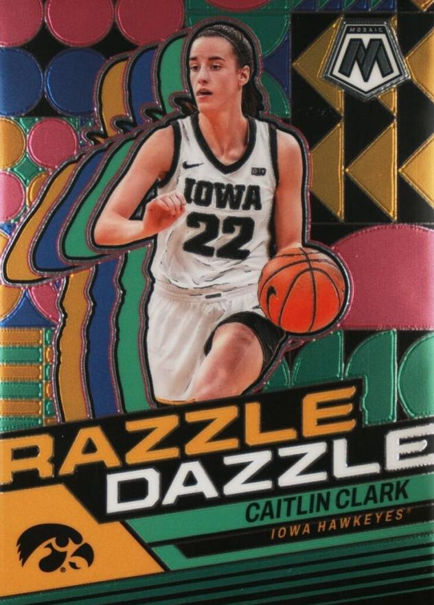 2024 Panini Caitlin Clark Collection Razzle Dazzle Caitlin Clark #RD1 Basketball Card