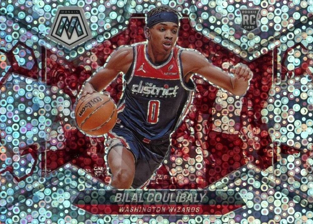 2023 Panini Mosaic Bilal Coulibaly #235 Basketball Card