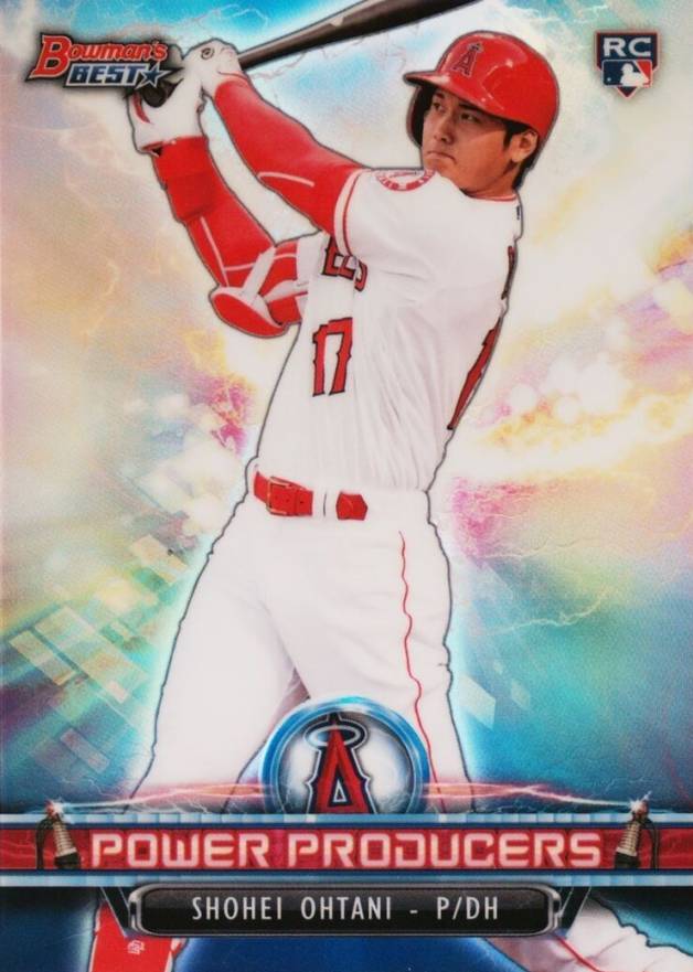 2018 Bowman's Best Power Producers  Shohei Ohtani #PPSO Baseball Card