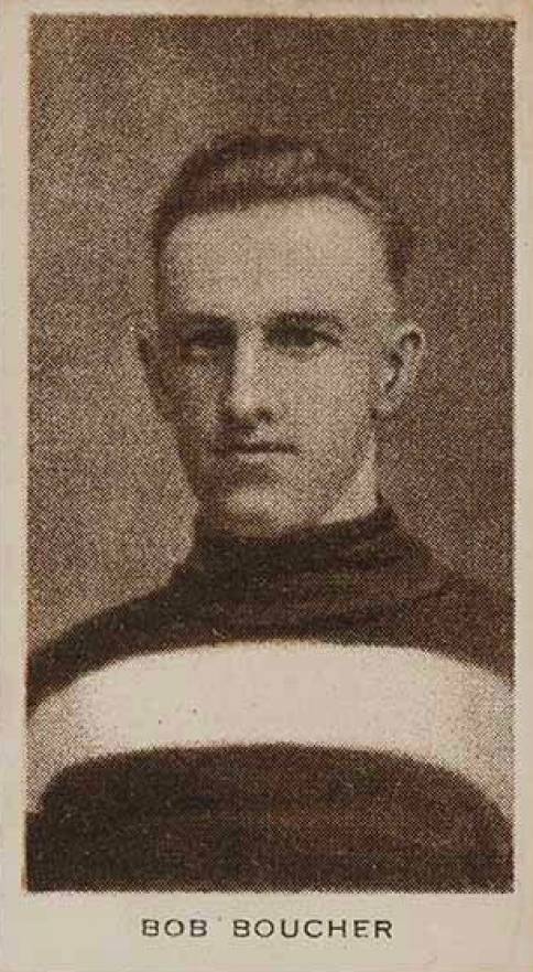 1924 Champ's Cigarettes Bob Boucher # Hockey Card