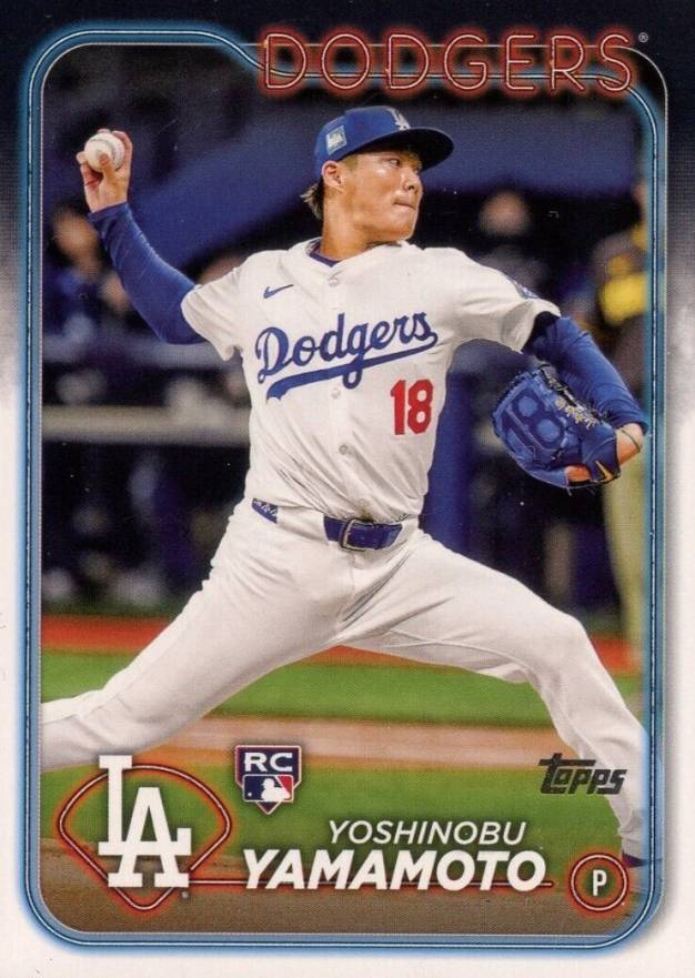 2024 Topps Flagship Collection Companions Yoshinobu Yamamoto #CTC13 Baseball Card