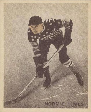 1933 World Wide Gum Ice Kings Normie Himes #44 Hockey Card