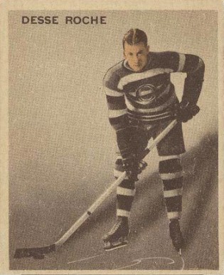 1933 World Wide Gum Ice Kings Desse Roche #70 Hockey Card