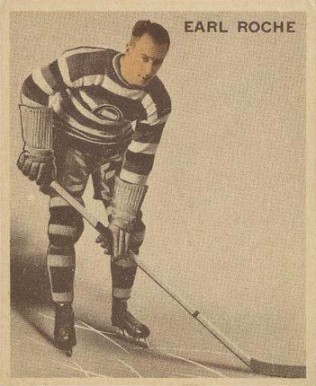 1933 World Wide Gum Ice Kings Earl Roche #62 Hockey Card