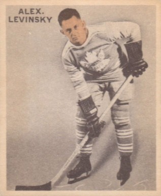 1933 World Wide Gum Ice Kings Alex Levinsky #47 Hockey Card