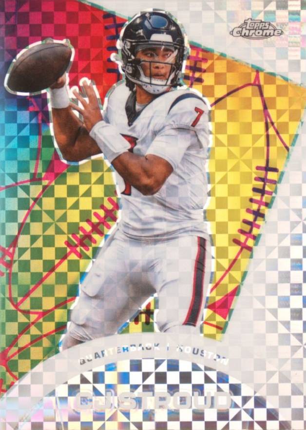 2023 Topps Composite Chrome All-Etch CJ Stroud #CAE23 Football Card