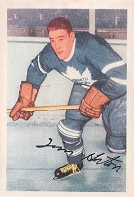 1953 Parkhurst Tim Horton #13 Hockey Card