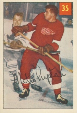 1954 Parkhurst Metro Prystai #35 Hockey Card