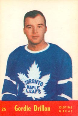 1955 Parkhurst Gordie Drillon #25 Hockey Card