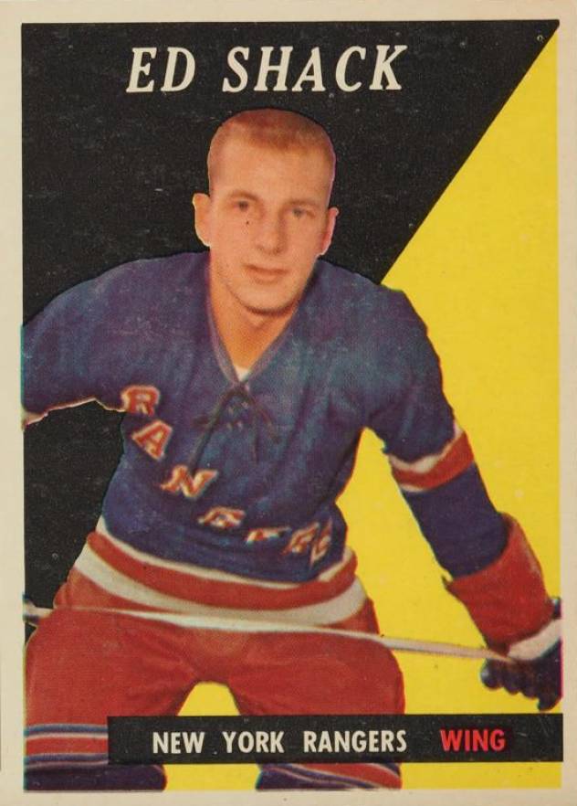 1958 Topps Eddie Shack #30 Hockey Card