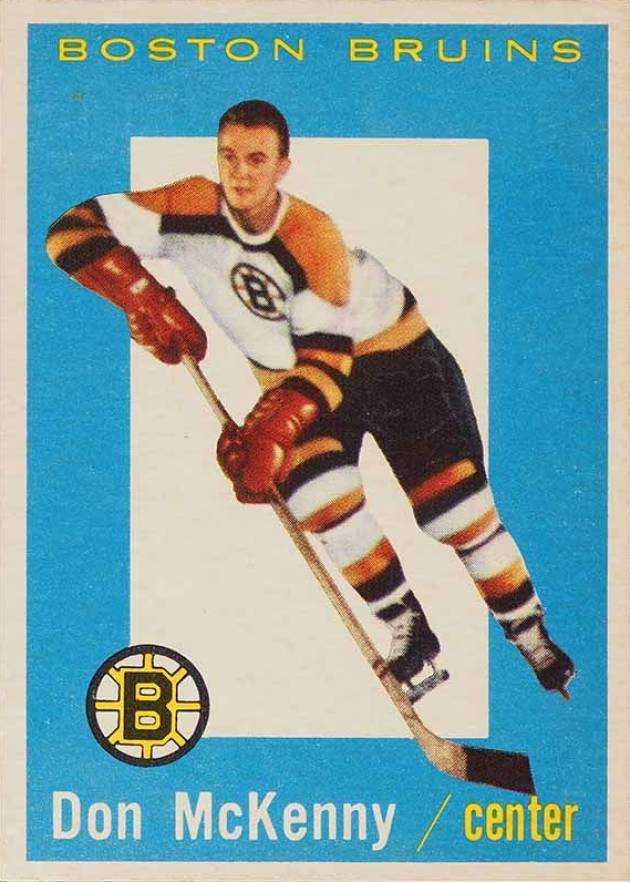 1959 Topps Don McKenney #9 Hockey Card