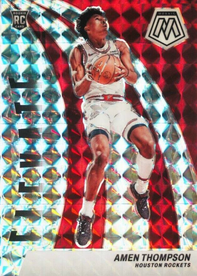 2023 Panini Mosaic Elevate Amen Thompson #13 Basketball Card