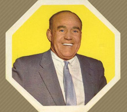 1961 York Yellow Backs King Clancy #39 Hockey Card