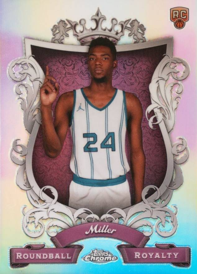 2023 Topps Chrome Roundball Royalty Brandon Miller #RR27 Basketball Card