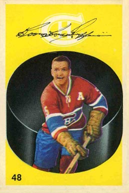 1962 Parkhurst Bernie Geoffrion #48 Hockey Card