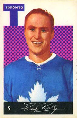 1962 Parkhurst Red Kelly #5 Hockey Card