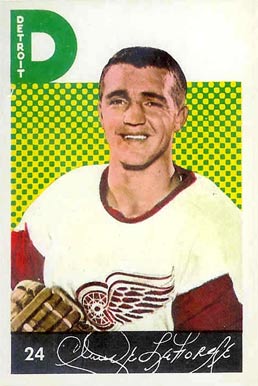 1962 Parkhurst Claude LaForge #24 Hockey Card