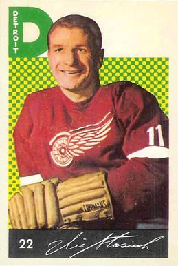 1962 Parkhurst Vic Stasiuk #22 Hockey Card