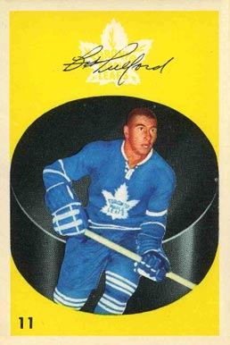 1962 Parkhurst Bob Pulford #11 Hockey Card