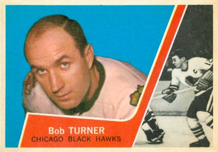 1963 Topps Bob Turner #32 Hockey Card