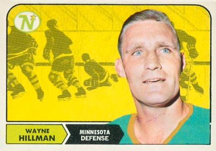 1968 O-Pee-Chee Wayne Hillman #47 Hockey Card