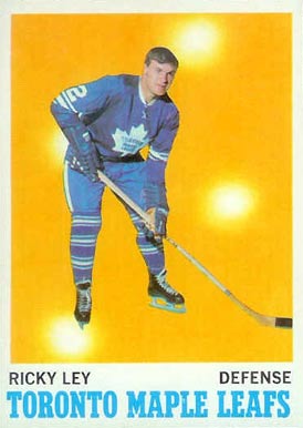 1970 O-Pee-Chee Rick Ley #108 Hockey Card